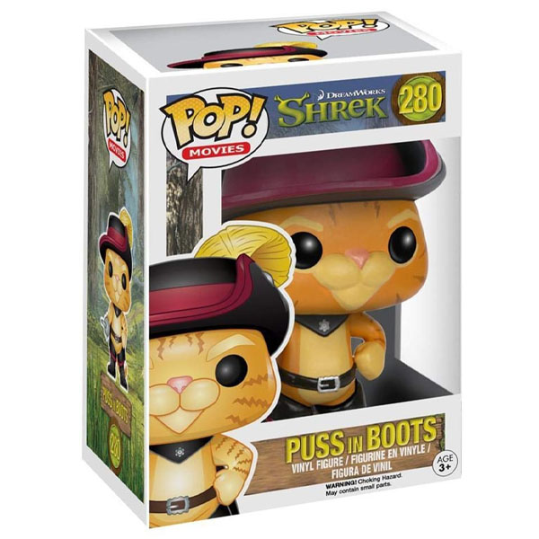 Funko POP #280 DreamWorks Shrek Puss in Boots Figure